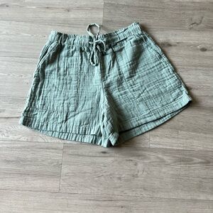GAP Gauze Cotton Shorts Sz Small Tall NWT